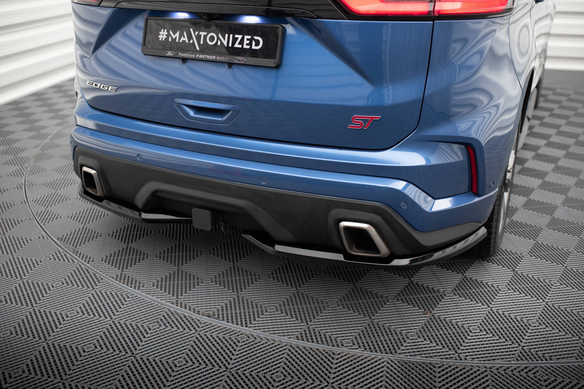 Rear Side Splitters Ford Edge ST Mk2 Facelift