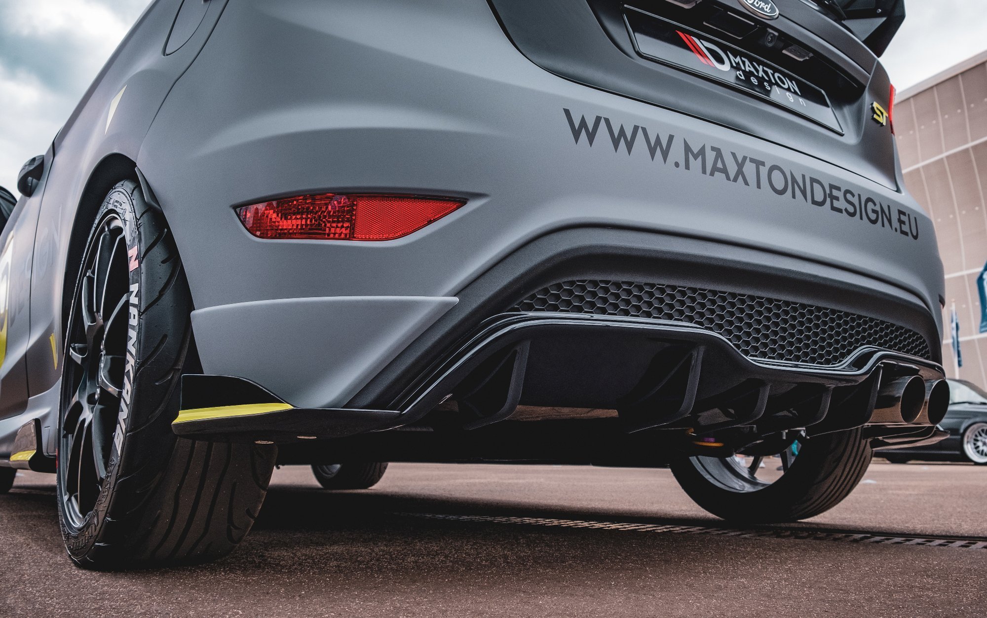 Rear Side Splitters Ford Fiesta 7 ST Facelift - Image 3