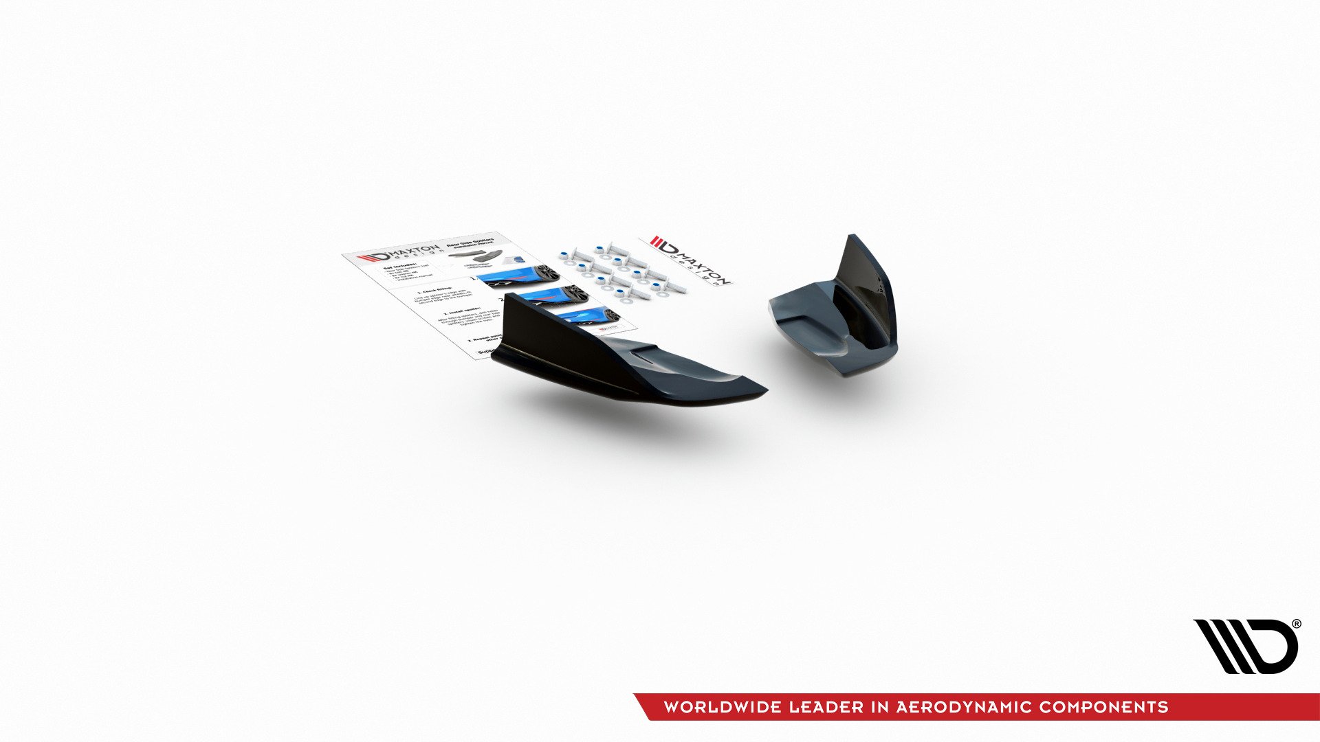 Rear Side Splitters Ford Fiesta 7 ST Facelift - Image 7