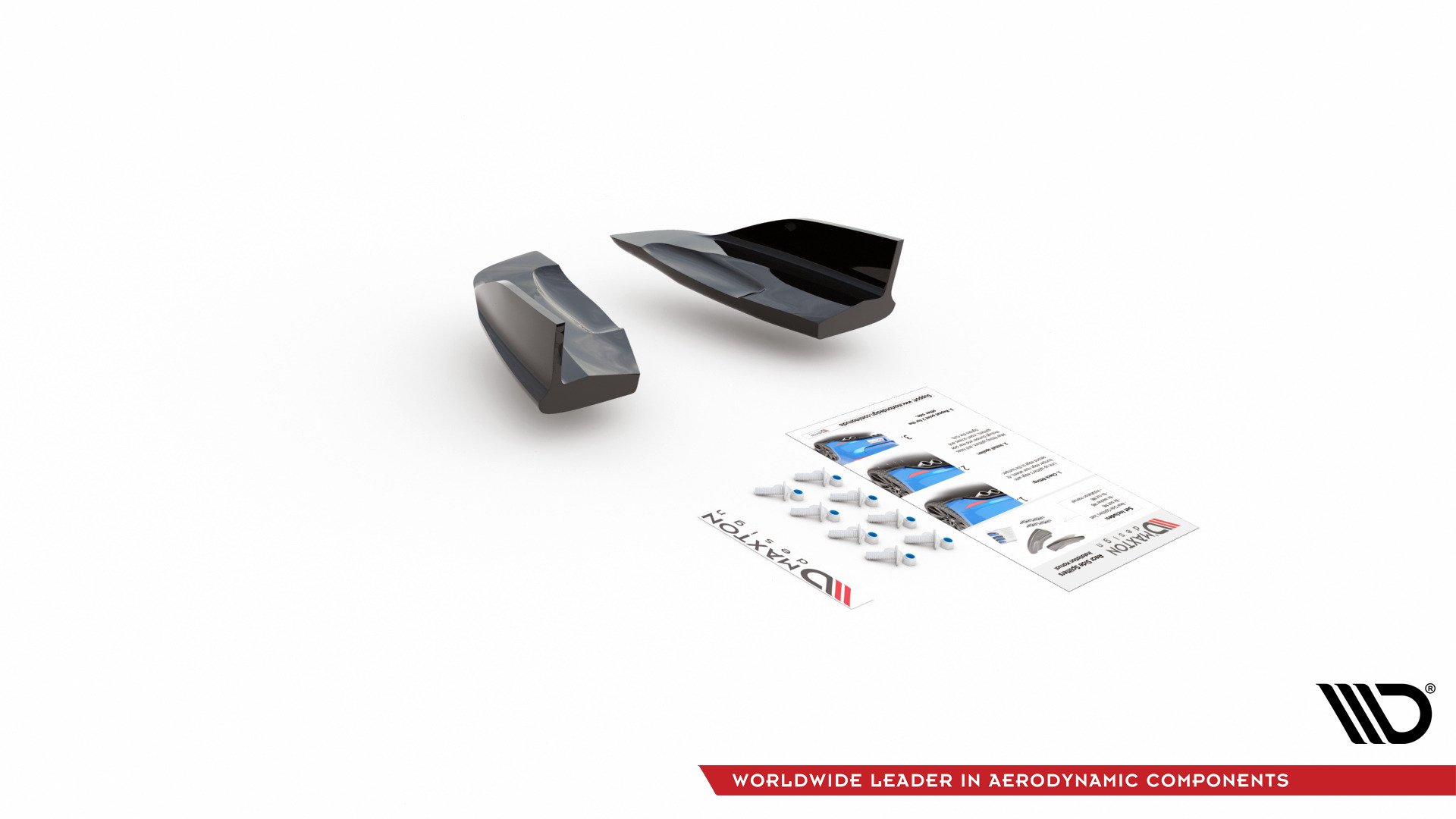 Rear Side Splitters Ford Fiesta 7 ST Facelift - Image 8