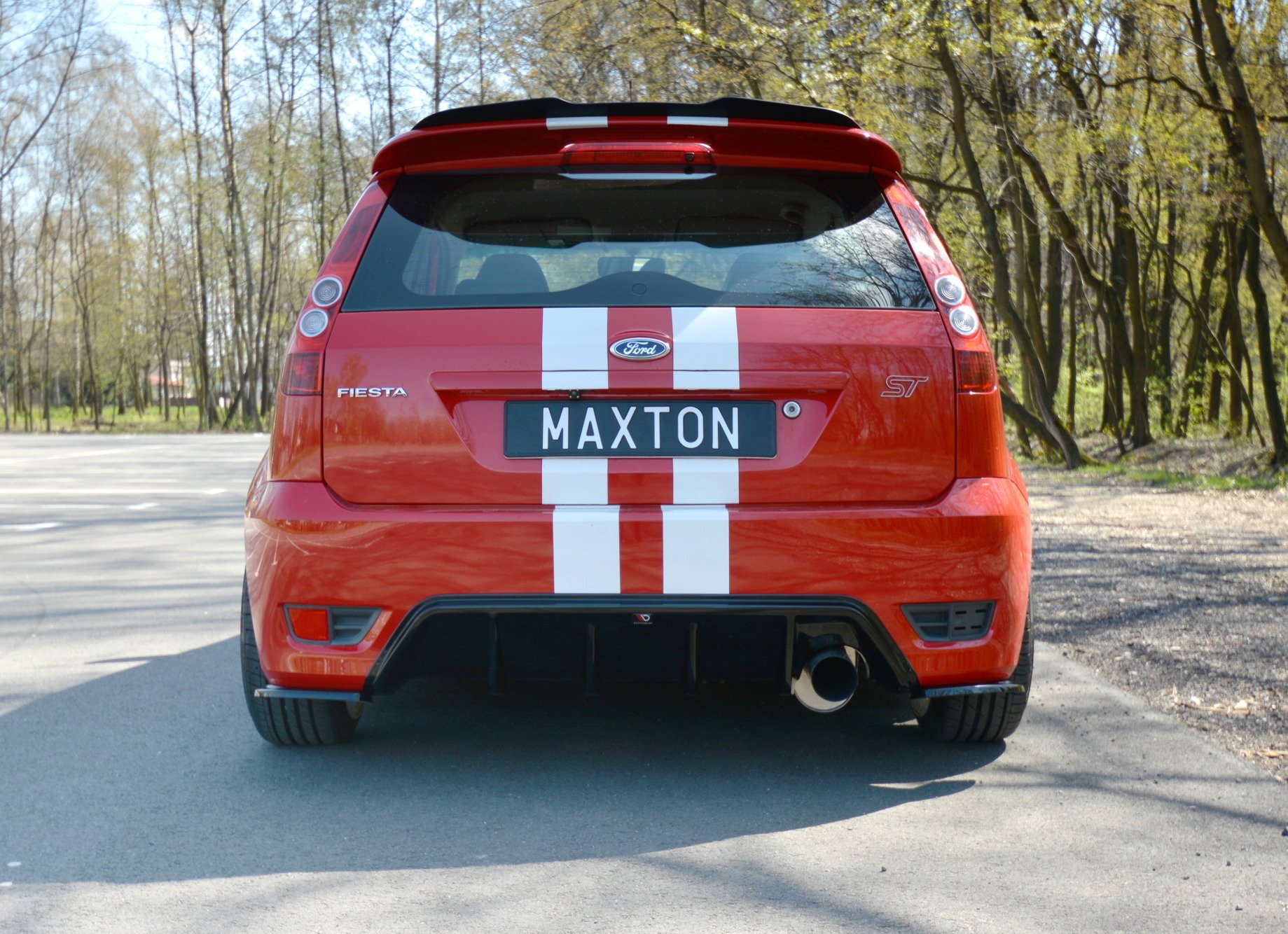 Rear Side Splitters Ford Fiesta ST Mk6 - Image 2