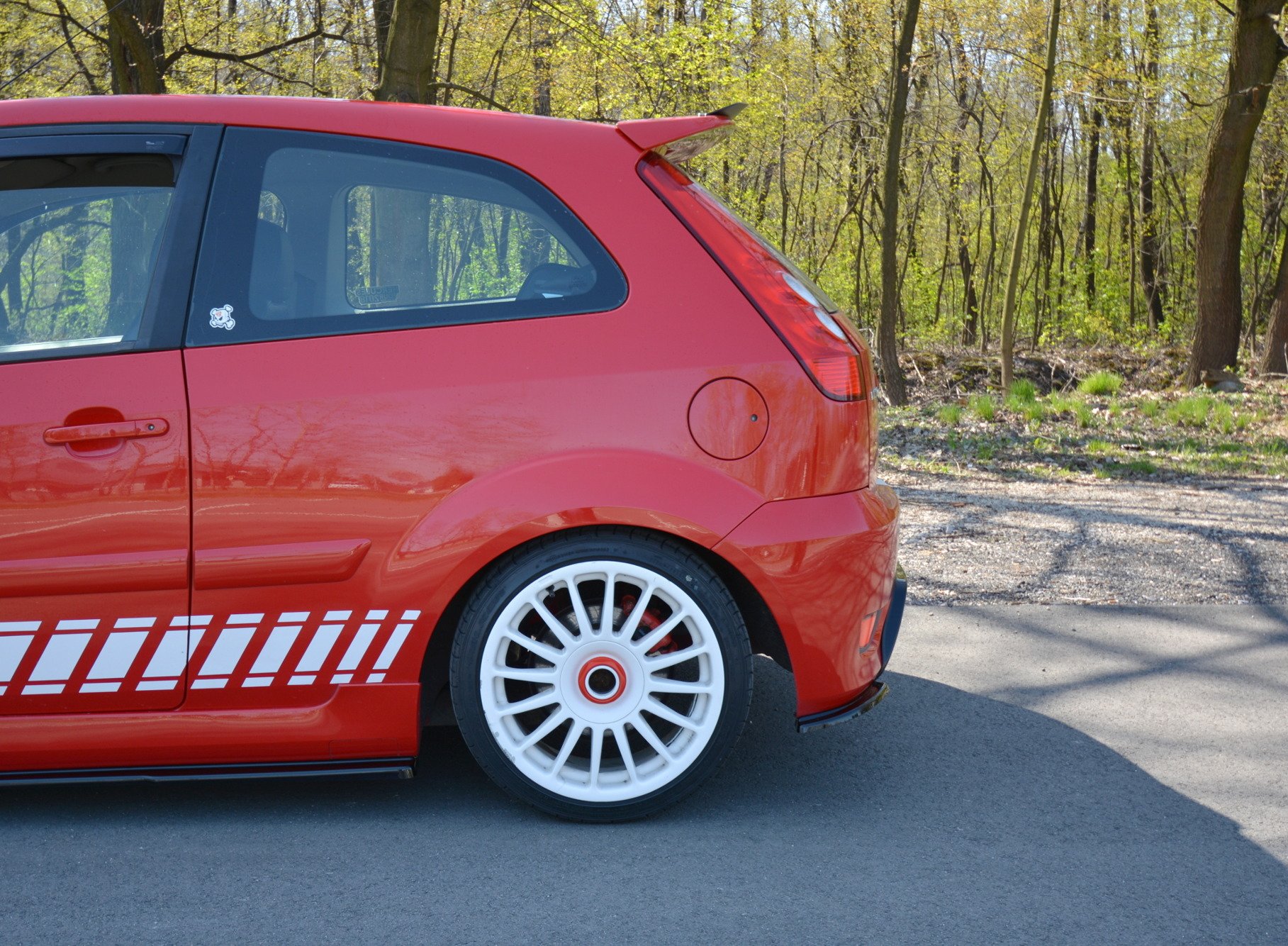 Rear Side Splitters Ford Fiesta ST Mk6 - Image 3