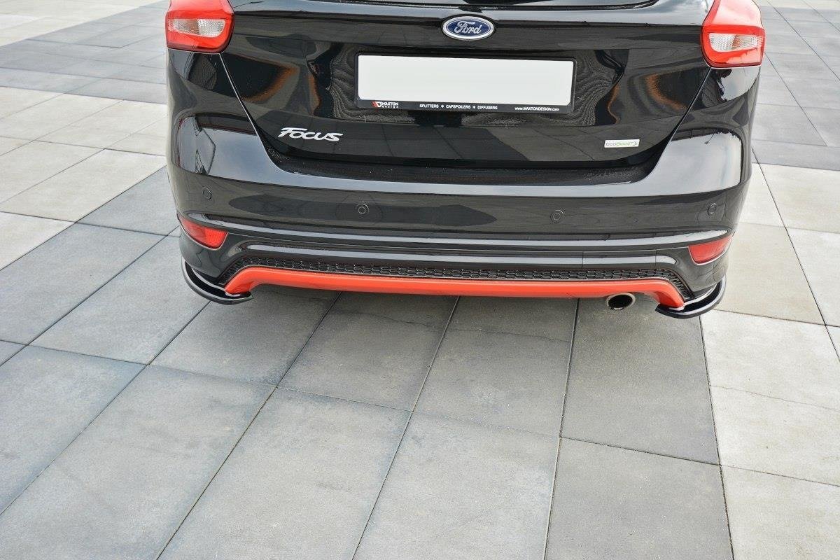 Rear Side Splitters Ford Focus ST-Line Mk3 FL - Image 2