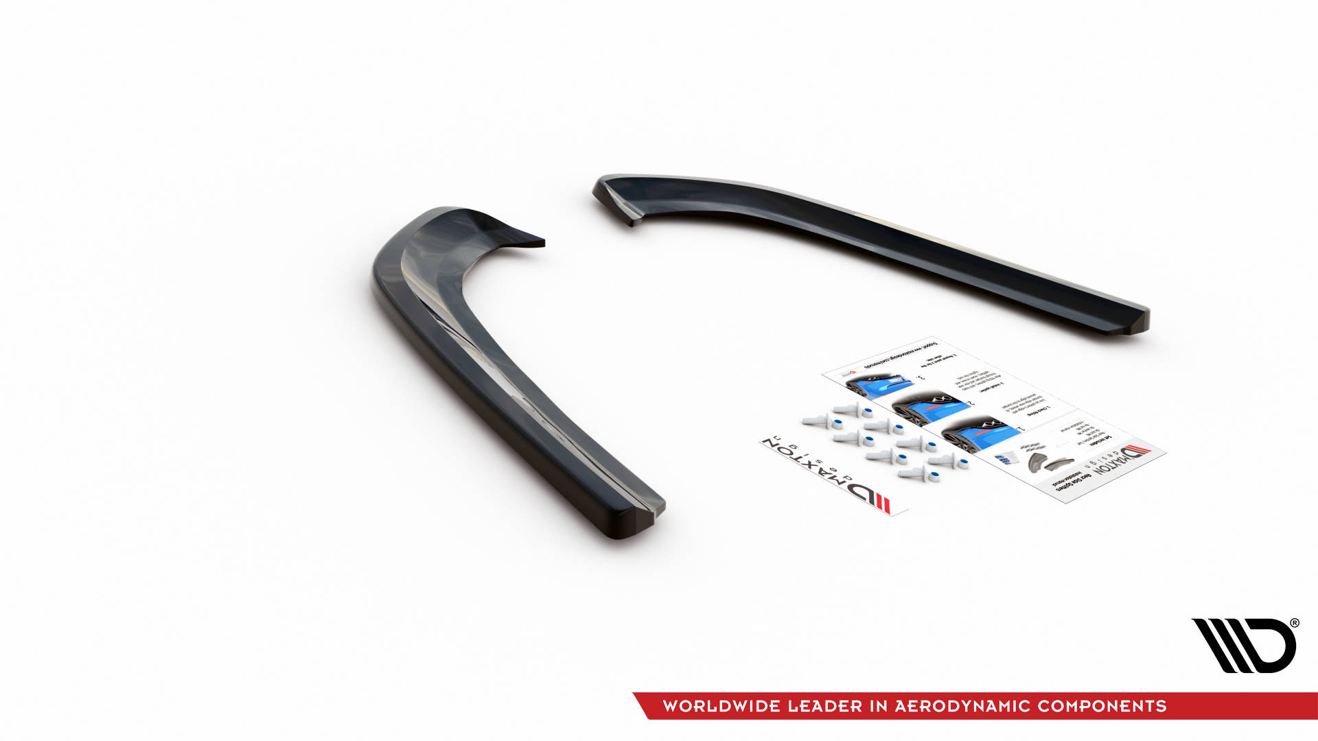Rear Side Splitters Ford Mondeo Mk5 - Image 4