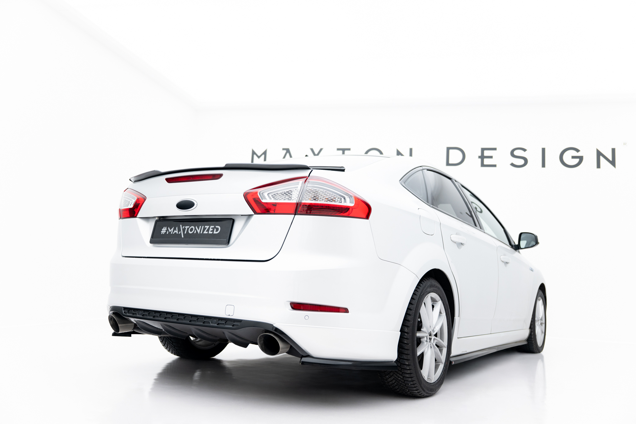 Rear Side Splitters Ford Mondeo ST-Line Sedan Mk4 Facelift