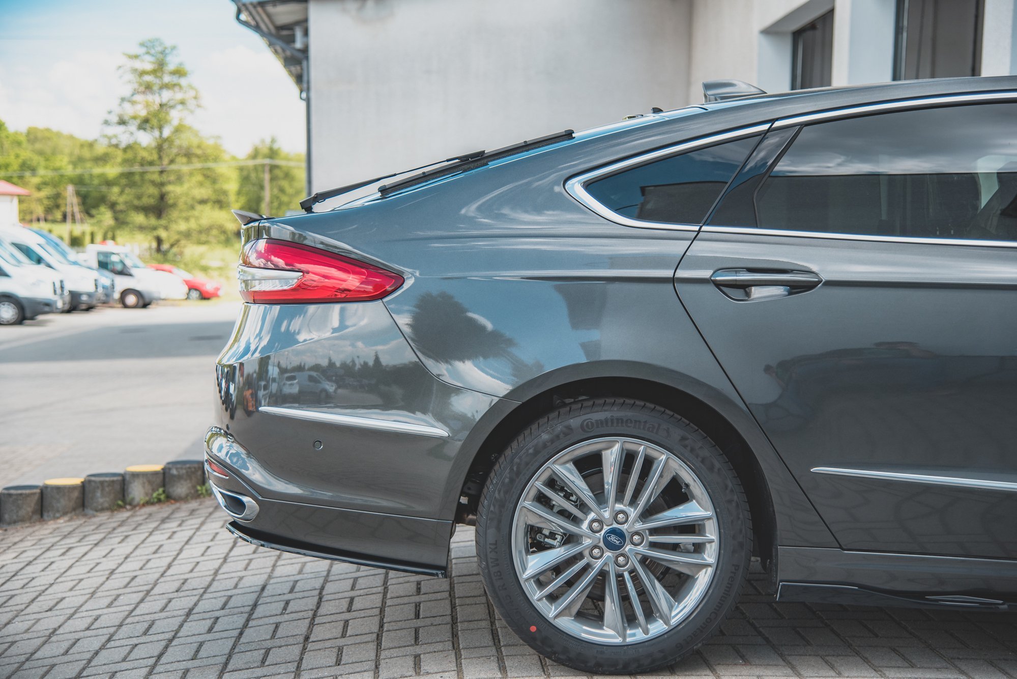 Rear Side Splitters Ford Mondeo Vignale Mk5 Facelift - Image 4