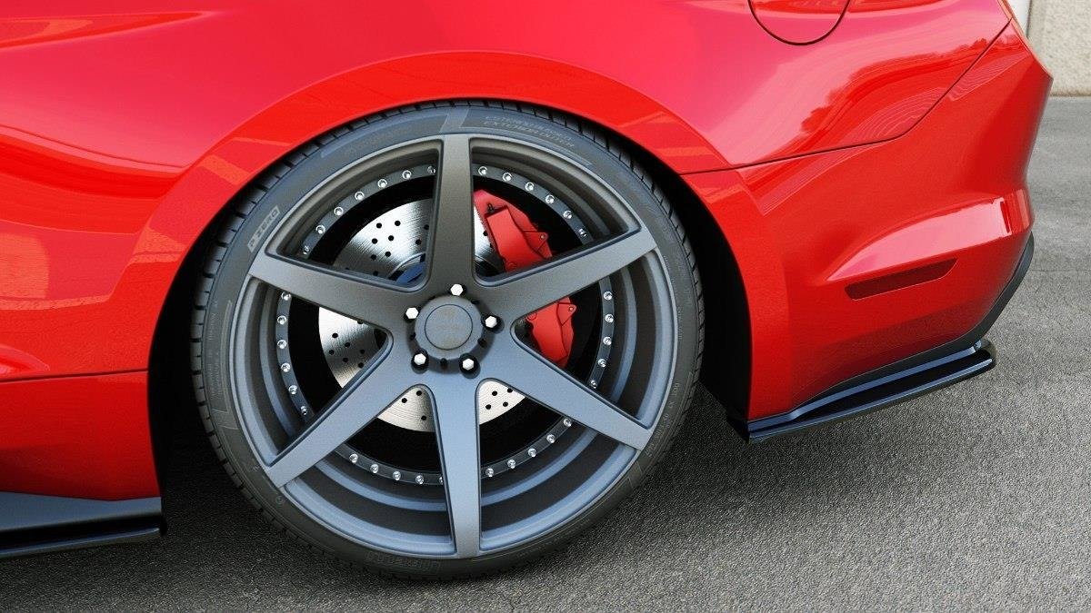 Rear Side Splitters Ford Mustang Mk6 - Image 2