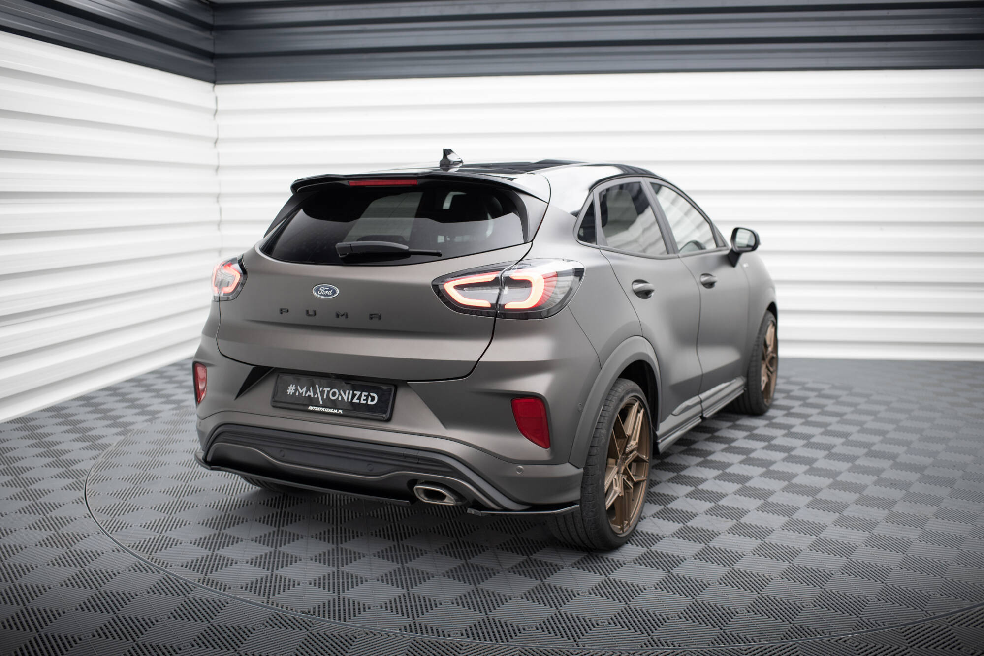 Rear Side Splitters Ford Puma ST-Line Mk1 - Image 2