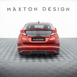 Alternative view of Rear Side Splitters Honda Civic Hatchback Mk9