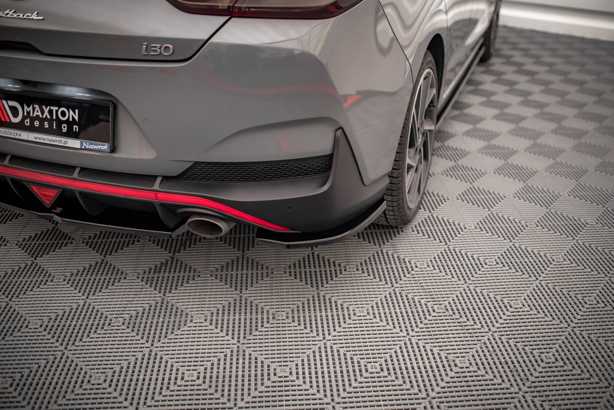 Rear Side Splitters Hyundai I30 Fastback N-Line Mk3 Facelift - Image 2