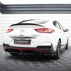 Alternative view of Rear Side Splitters Hyundai I30 N Mk3 Fastback