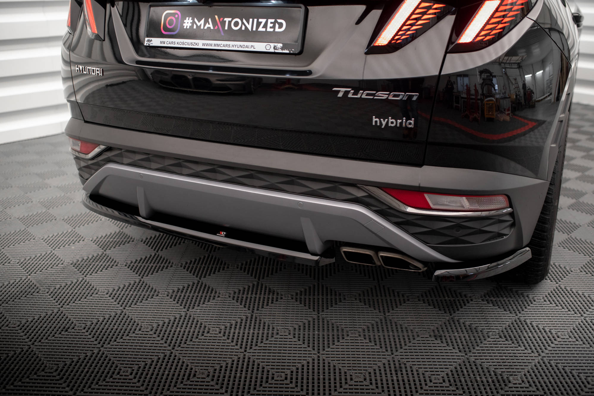 Rear Side Splitters Hyundai Tucson Mk4 - Image 2
