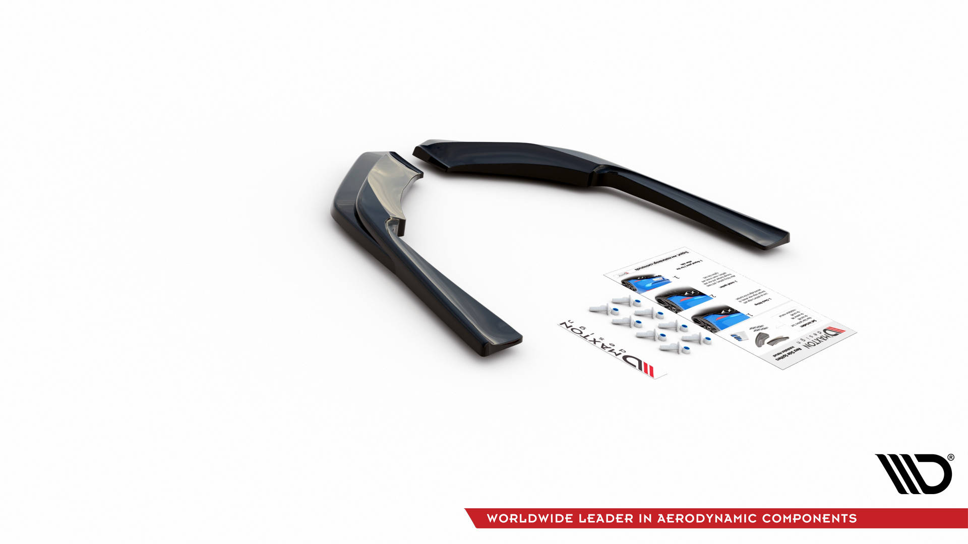 Rear Side Splitters Infiniti Q60 S Mk2 - Image 4