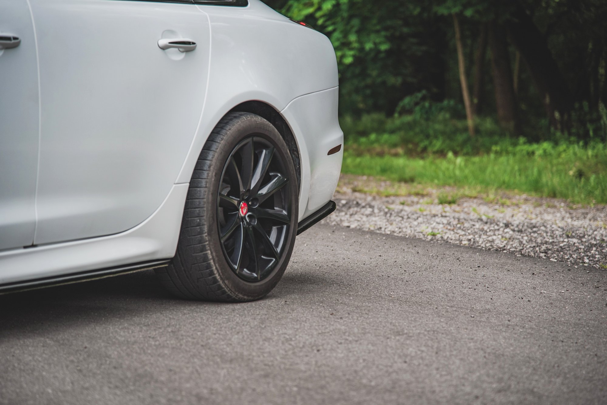Rear Side Splitters Jaguar XJ R-Sport X351 Facelift - Image 3