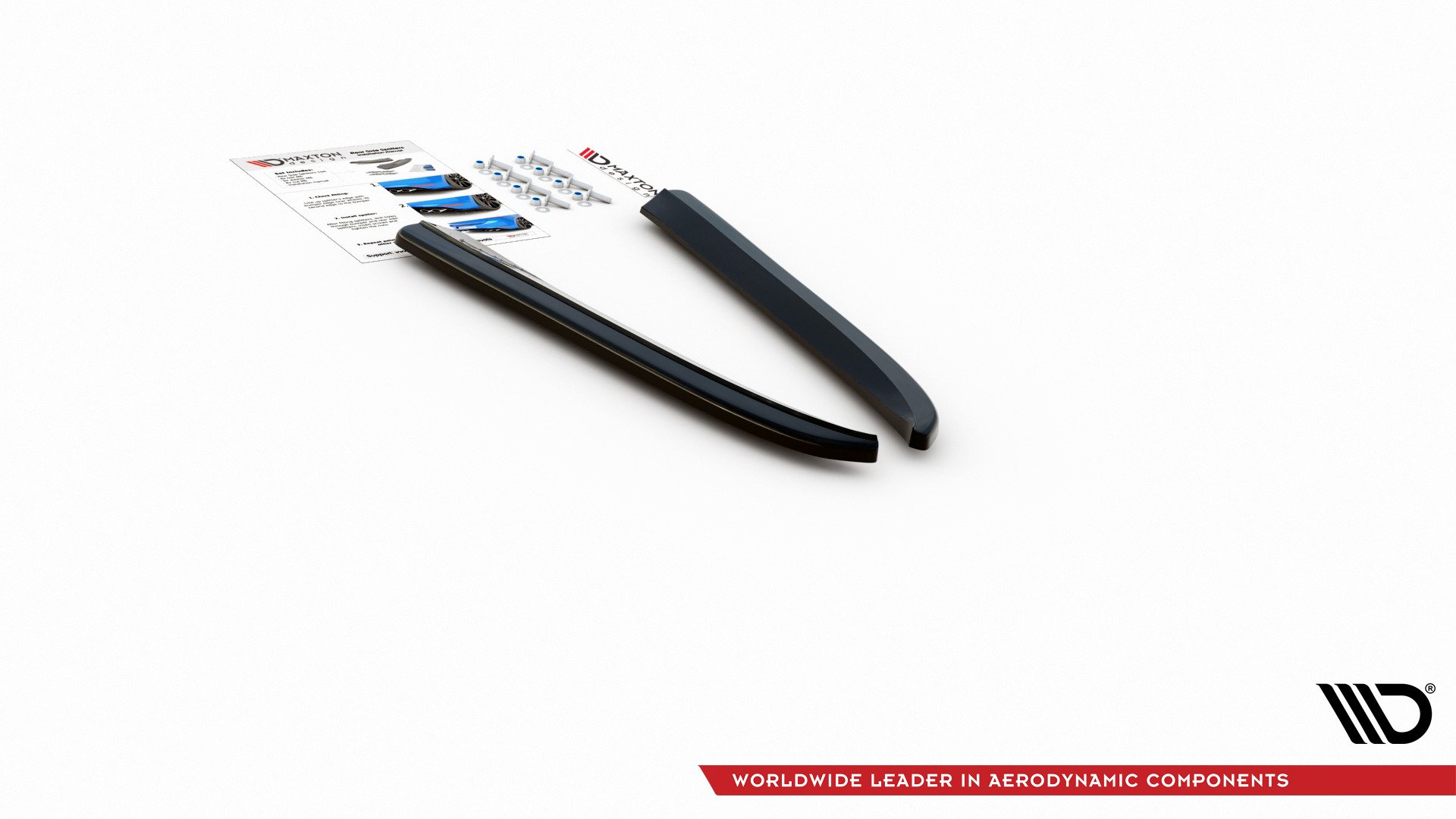 Rear Side Splitters Jaguar XJ R-Sport X351 Facelift - Image 6