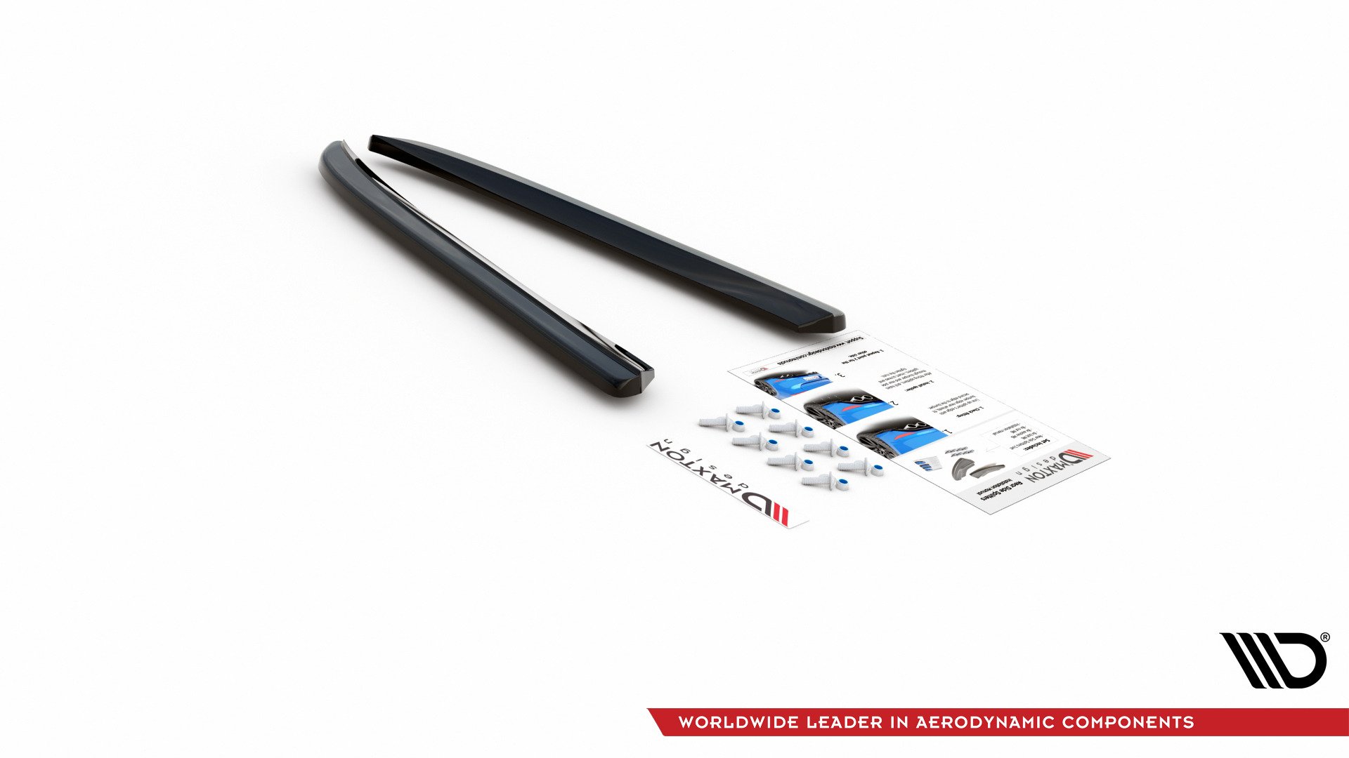 Rear Side Splitters Jaguar XJ R-Sport X351 Facelift - Image 7