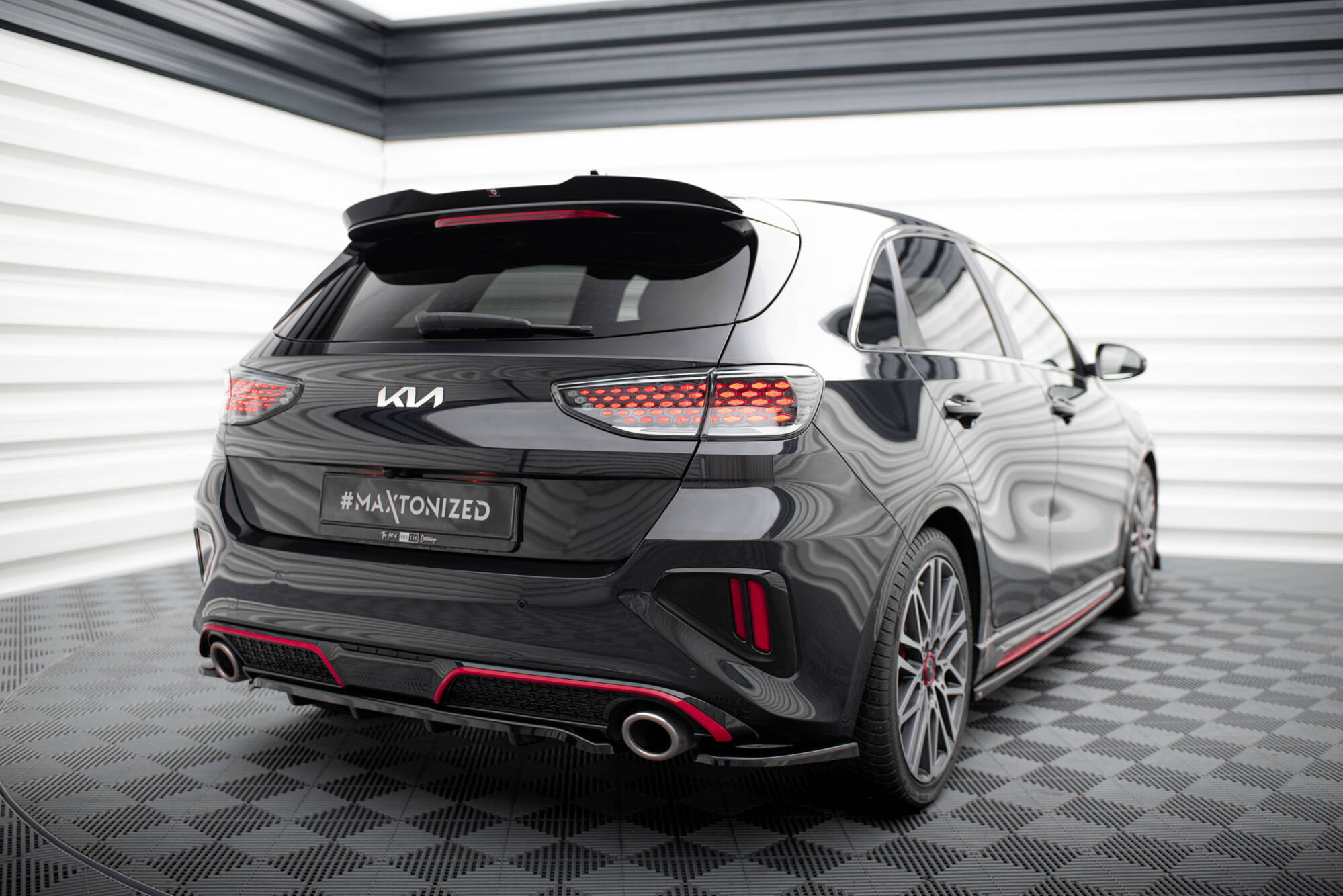 Rear Side Splitters Kia Ceed GT Mk3 Facelift - Image 3