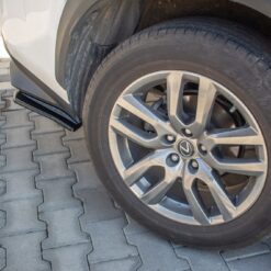 Alternative view of Rear Side Splitters Lexus NX Facelift
