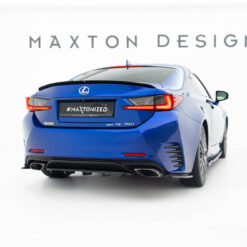 Alternative view of Rear Side Splitters Lexus Rc Mk1