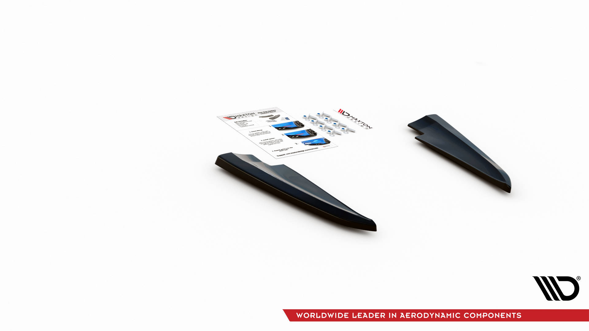 Rear Side Splitters Maserati Ghibli Mk3 - Image 3