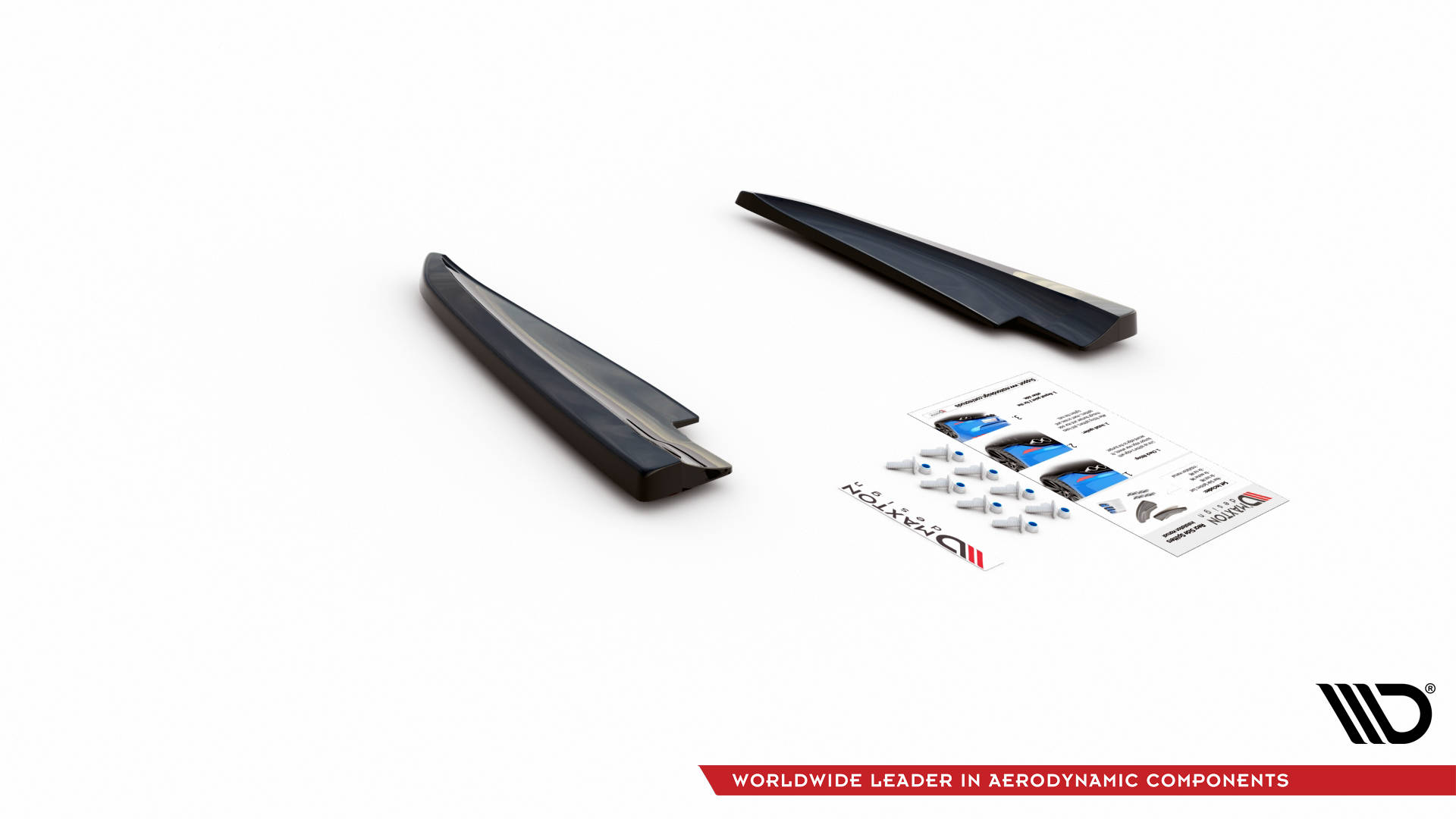 Rear Side Splitters Maserati Ghibli Mk3 - Image 4