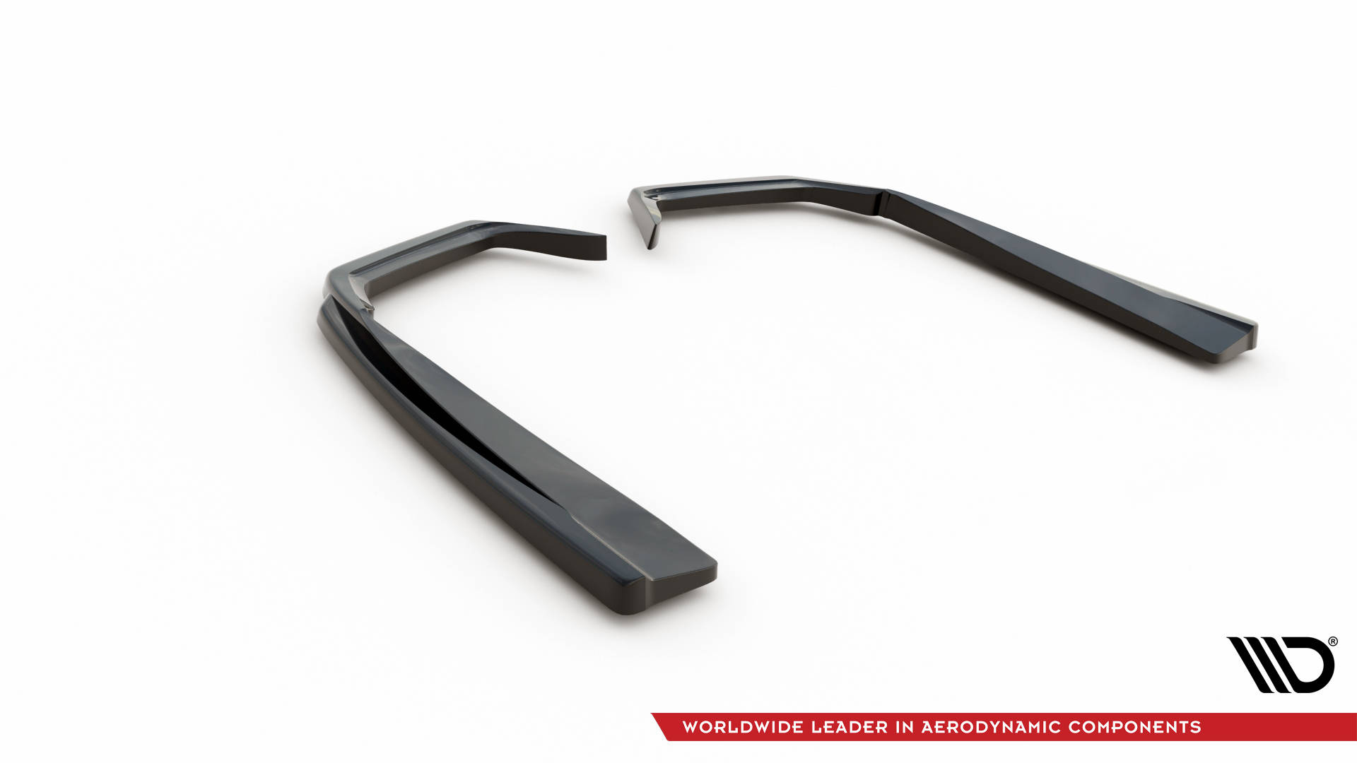Rear Side Splitters Mercedes-AMG C 43 Sedan W205 Facelift - Image 4