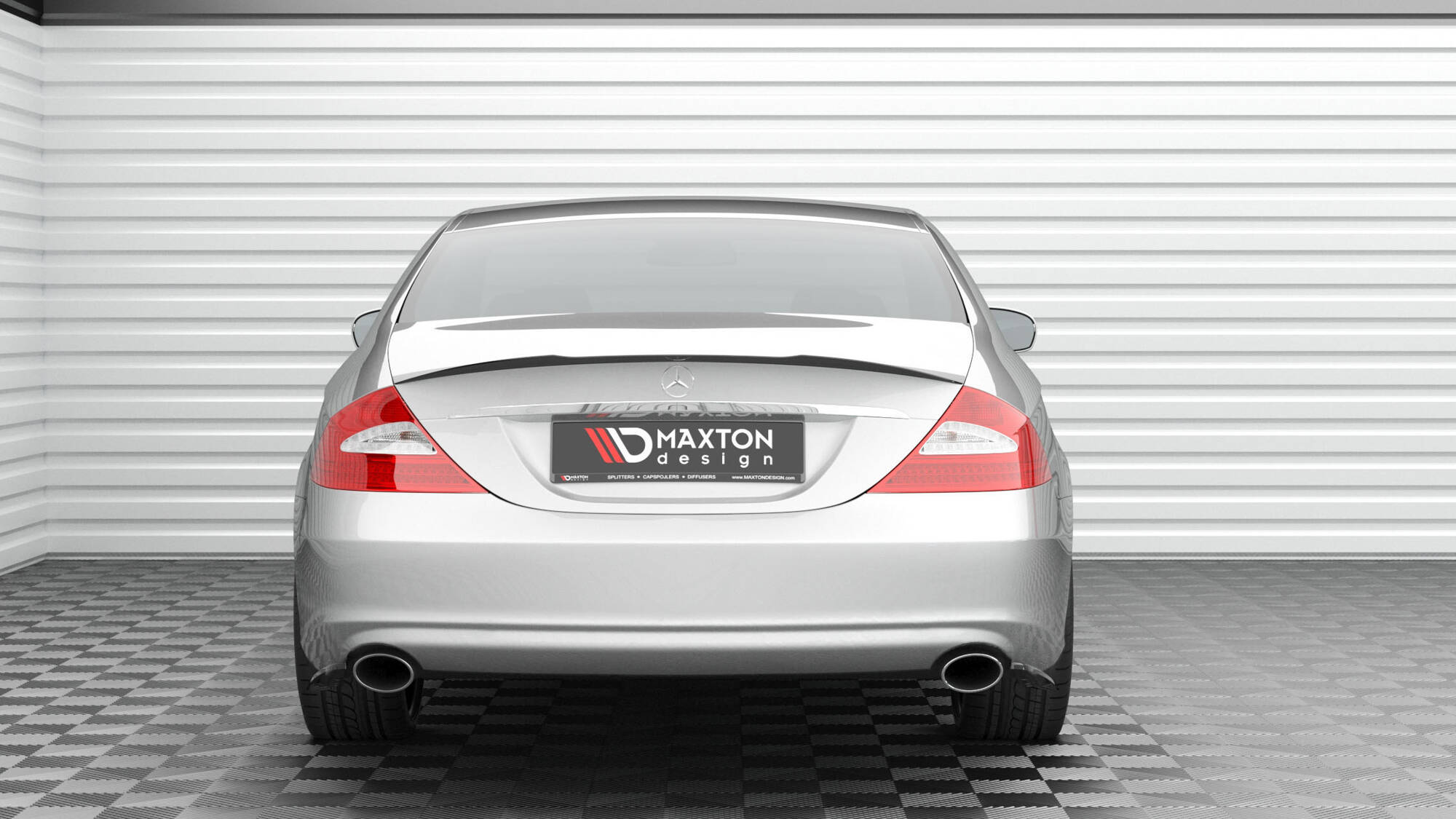 Rear Side Splitters Mercedes-Benz CLS C219 - Image 4