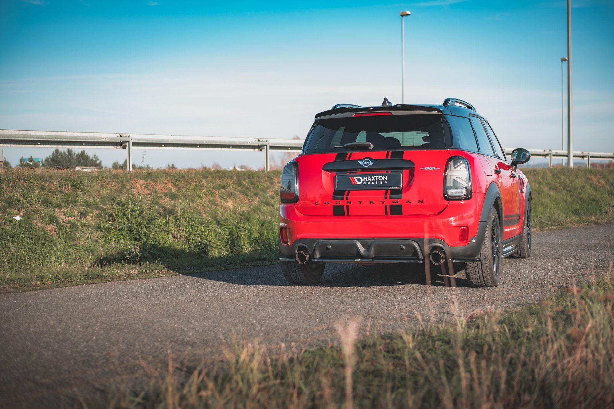 Rear Side Splitters Mini Countryman Mk2 F60 JCW - Image 3