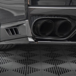 Alternative view of Rear Side Splitters Nissan GTR R35 Facelift