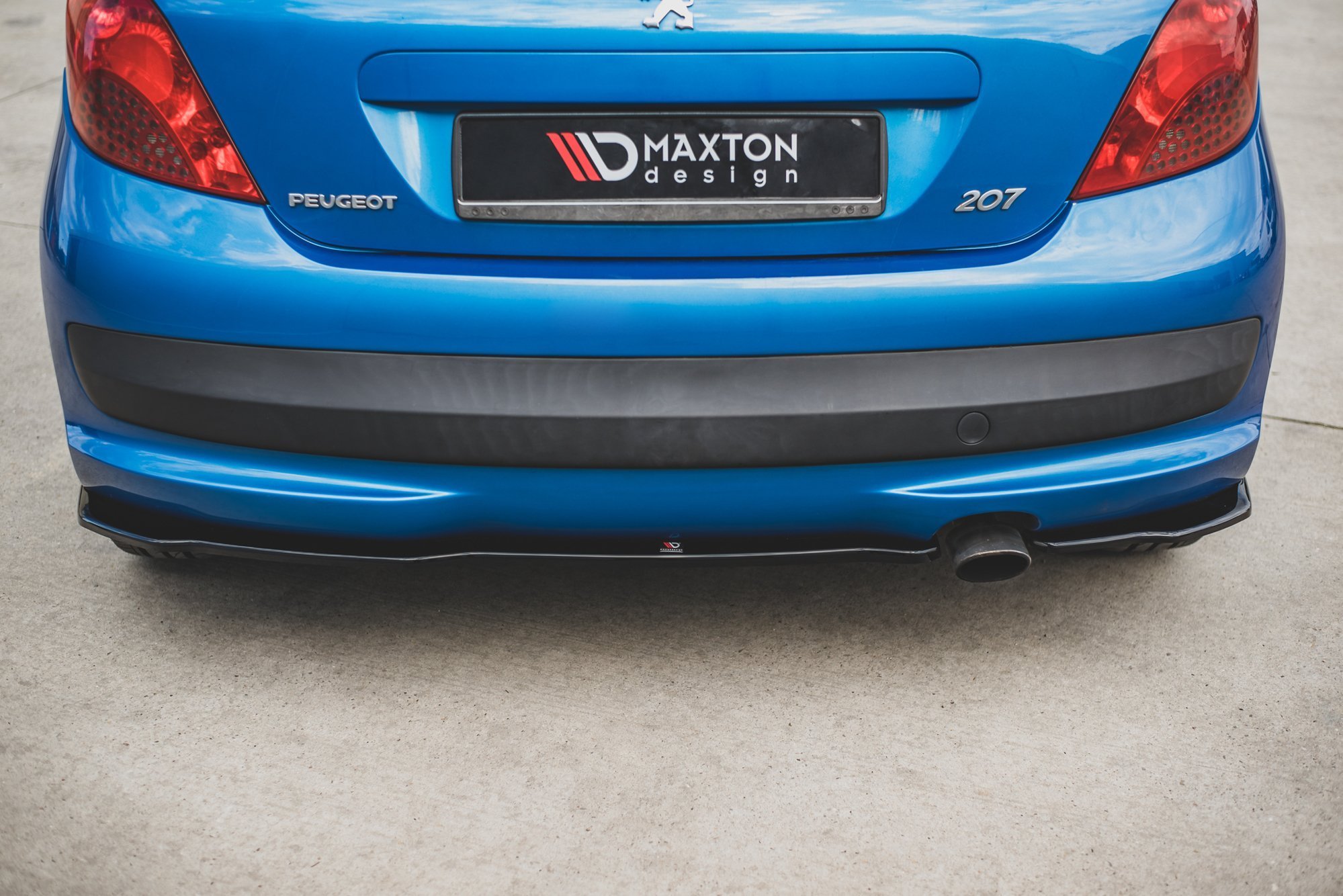 Rear Side Splitters Peugeot 207 Sport - Image 2