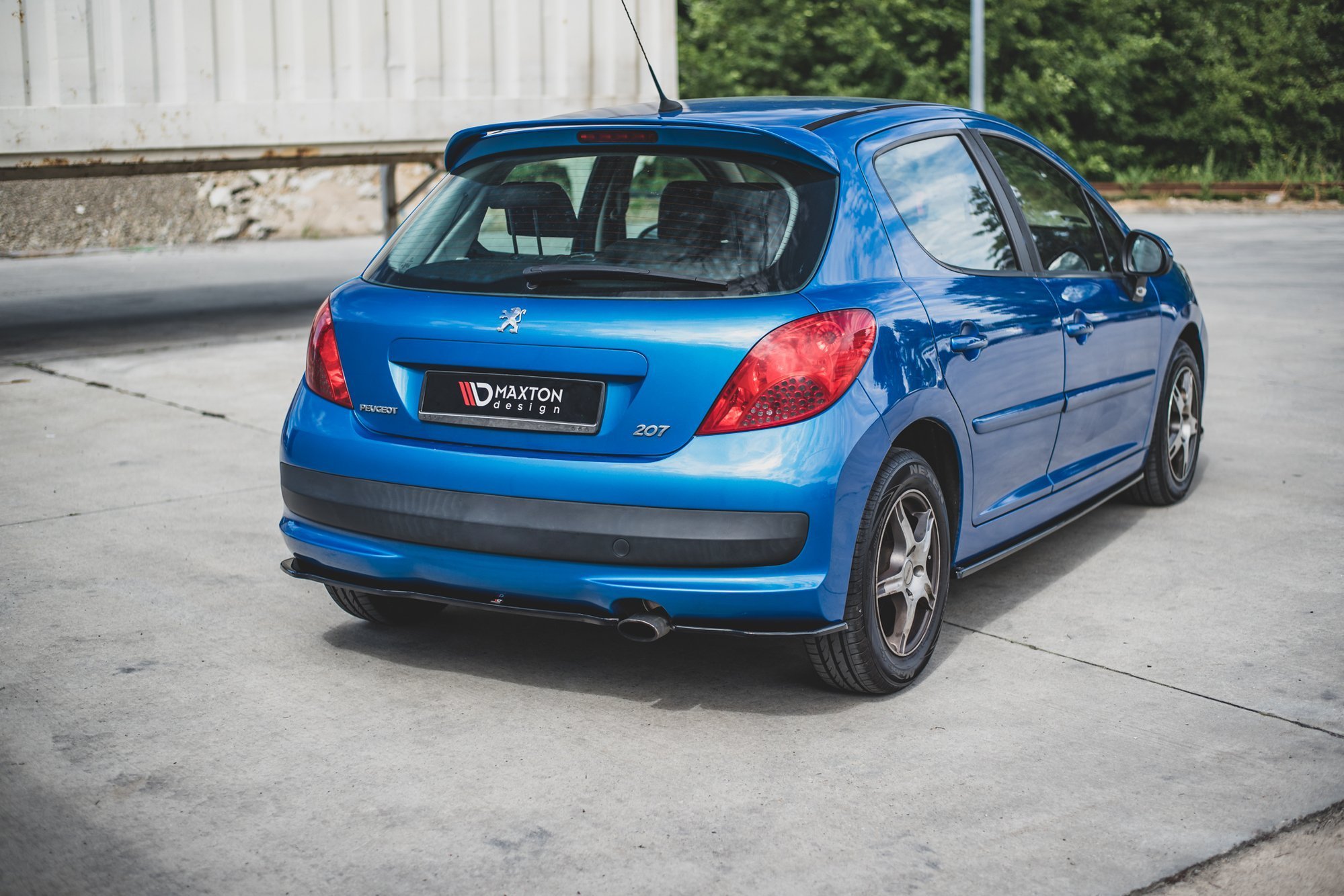 Rear Side Splitters Peugeot 207 Sport - Image 4