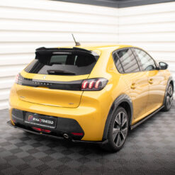 Rear Side Splitters Peugeot 208 GT Mk2