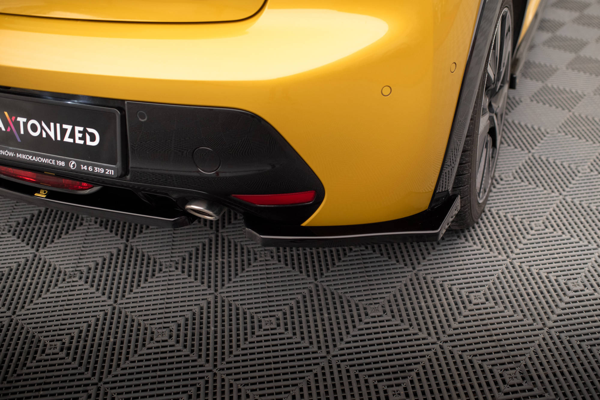 Rear Side Splitters Peugeot 208 GT Mk2 - Image 3