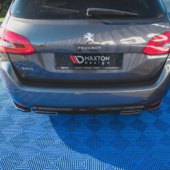 Alternative view of Rear Side Splitters Peugeot 308 SW Mk2