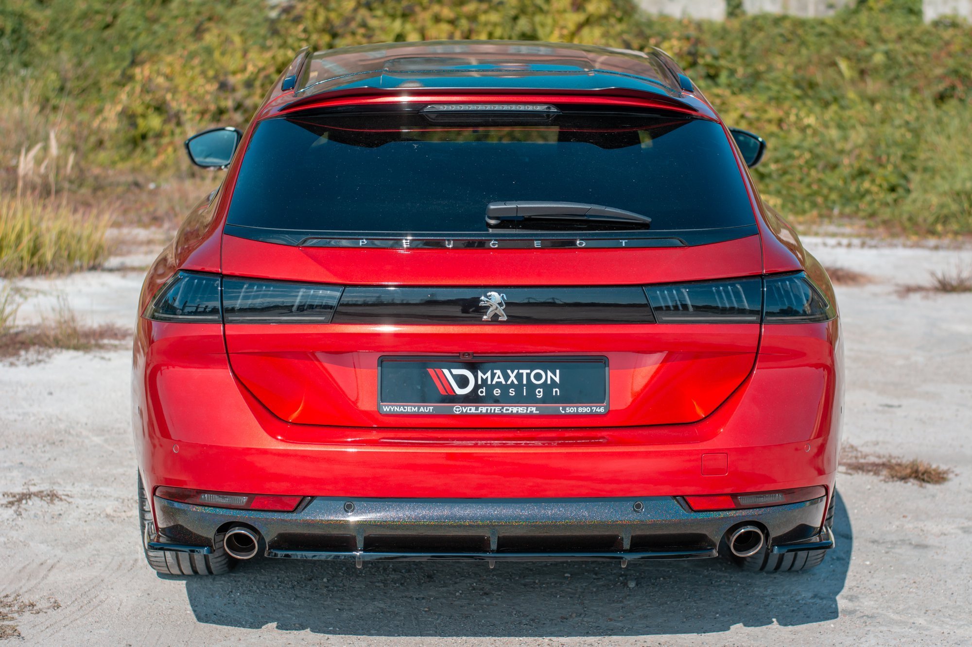 Rear Side Splitters Peugeot 508 Petrol Mk2 - Image 3