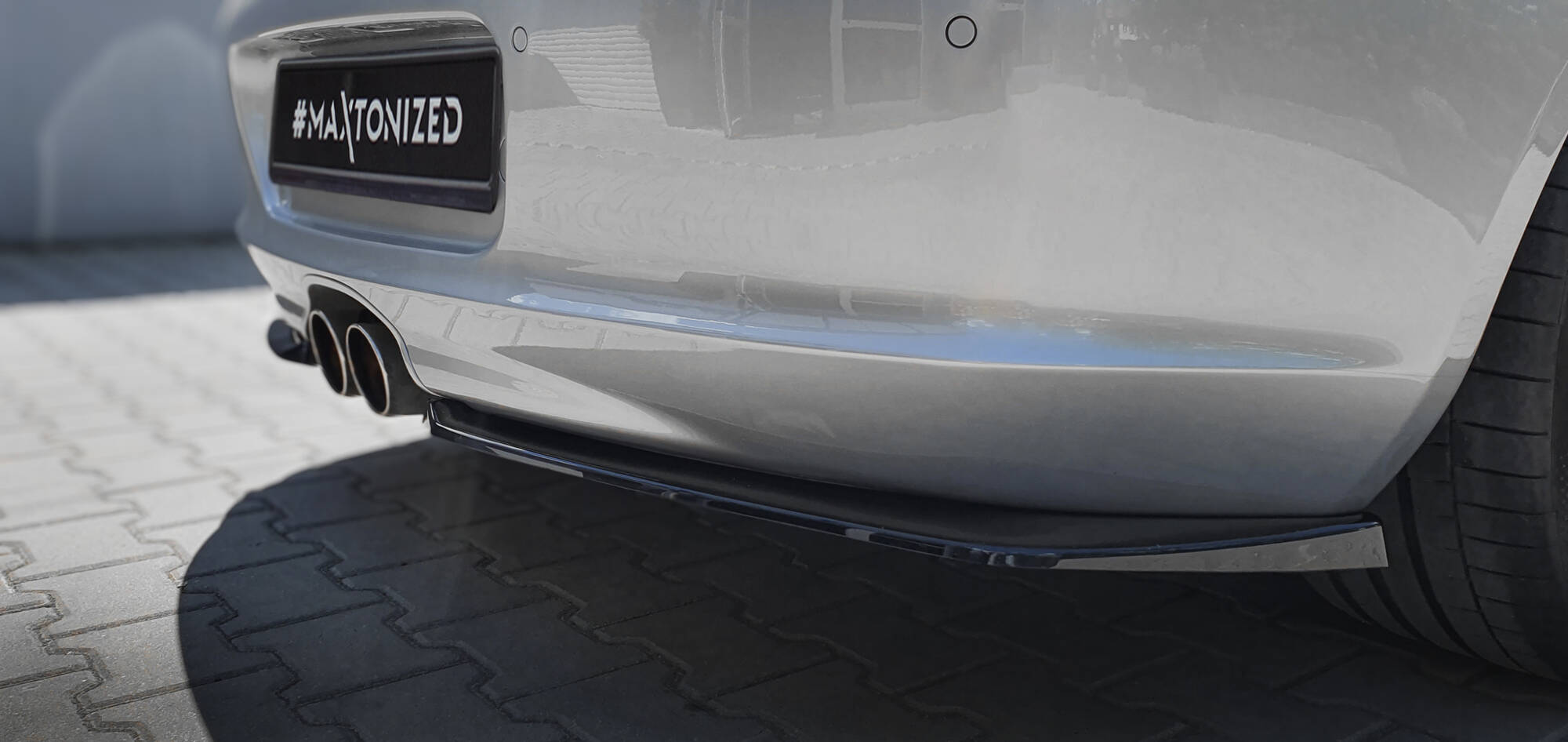 Rear Side Splitters Porsche Boxster 987 - Image 3