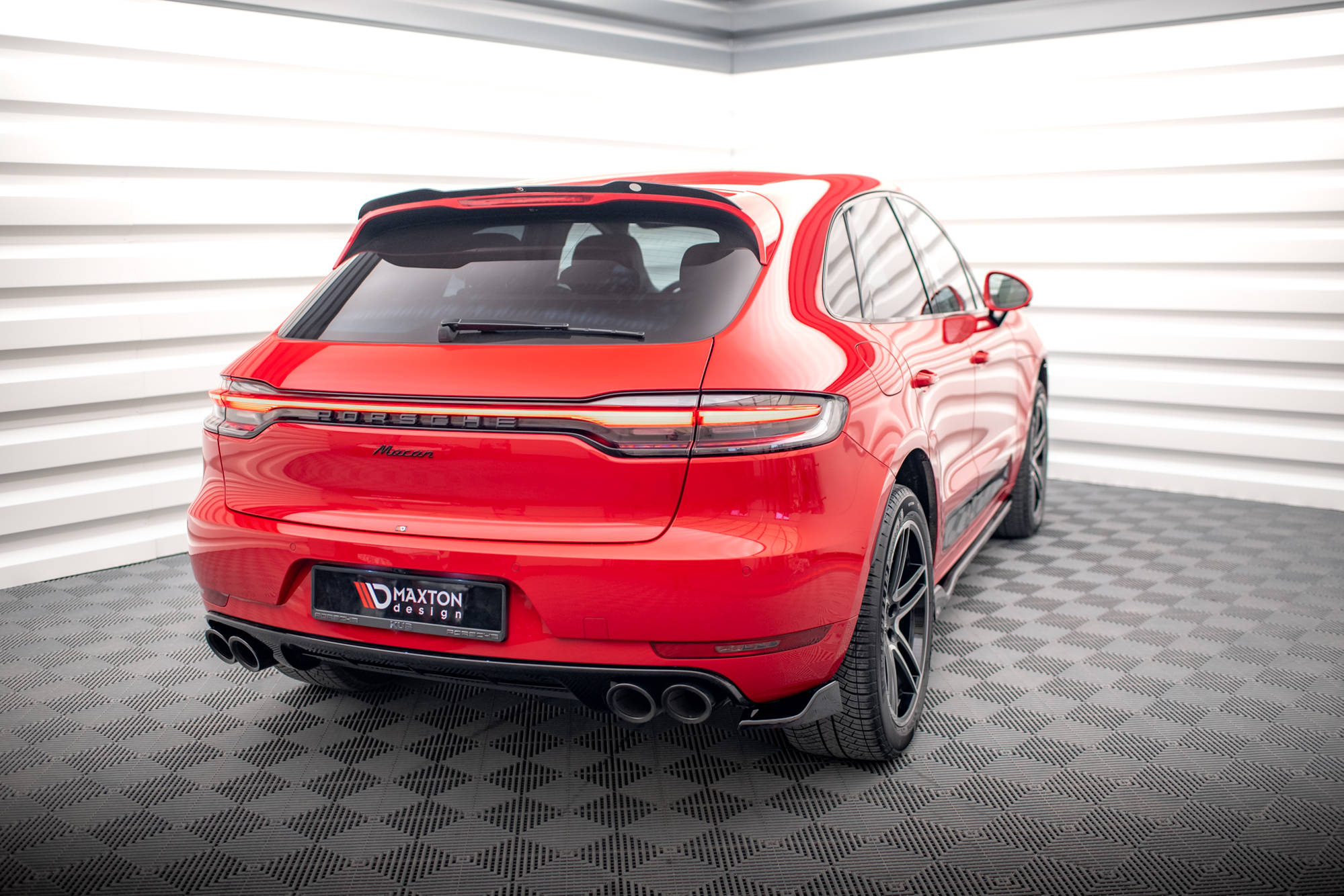 Rear Side Splitters Porsche Macan GTS / Sport Design Mk1 Facelift - Image 3
