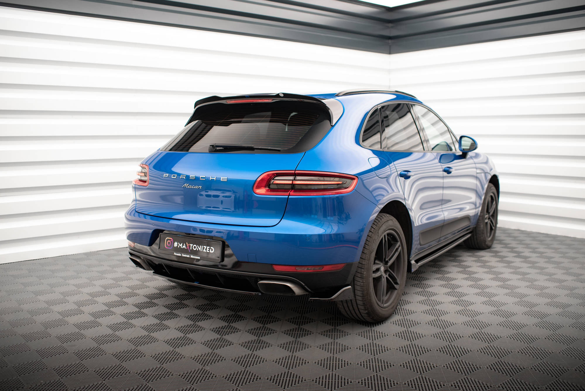 Rear Side Splitters Porsche Macan Mk1 - Image 2
