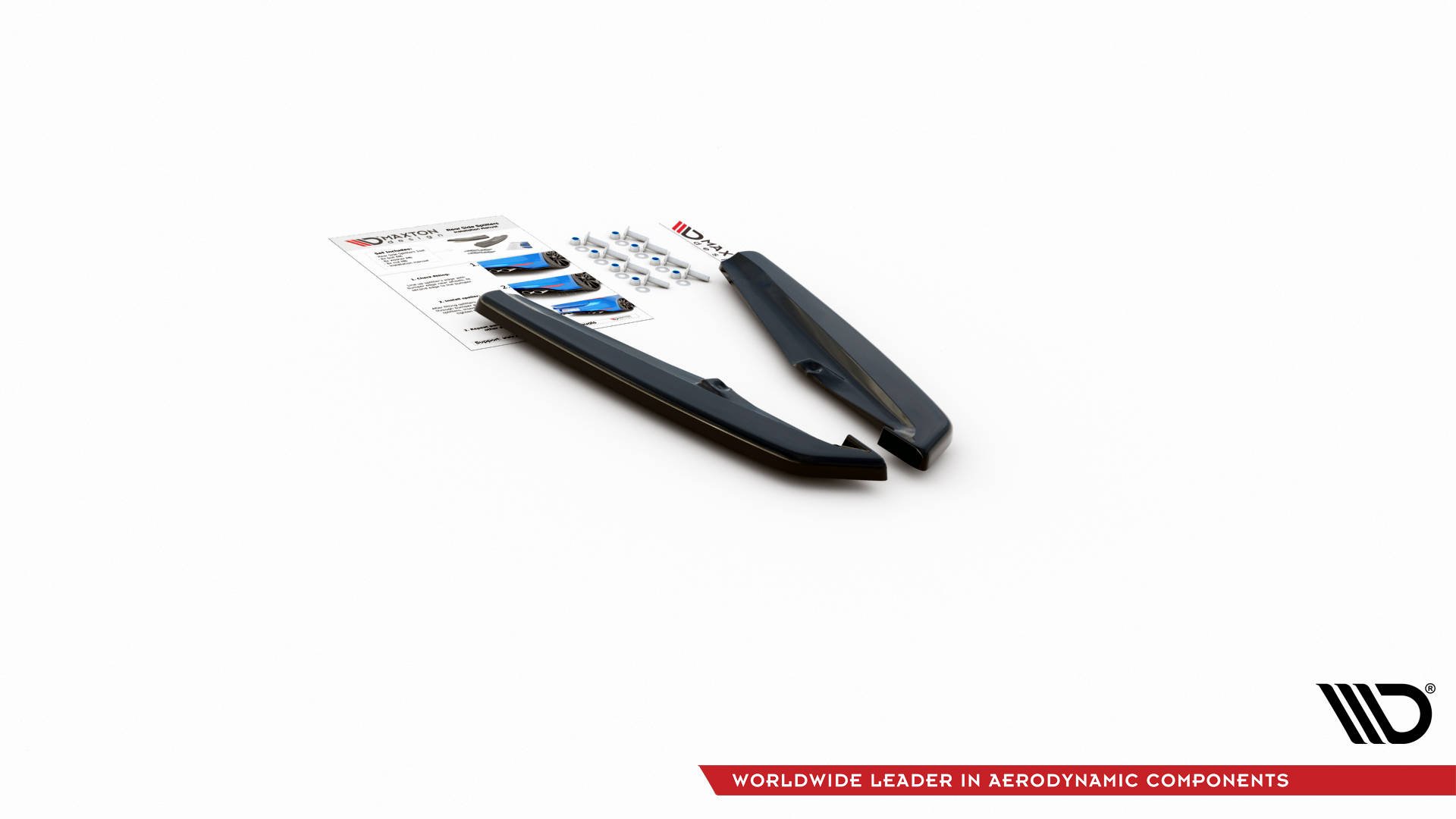Rear Side Splitters Porsche Panamera Turbo 970 Facelift - Image 5