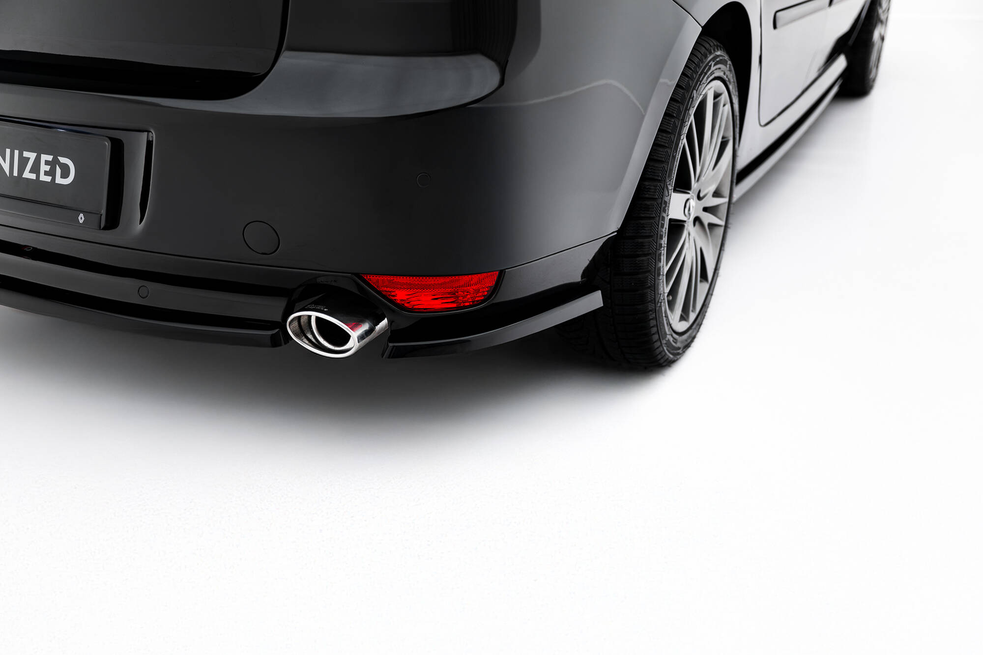 Rear Side Splitters Renault Laguna Hatchback GT Mk3 - Image 2