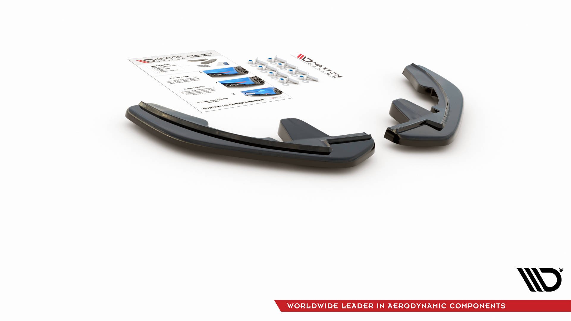 Rear Side Splitters Renault Megane Mk.4 GT-Line - Image 4
