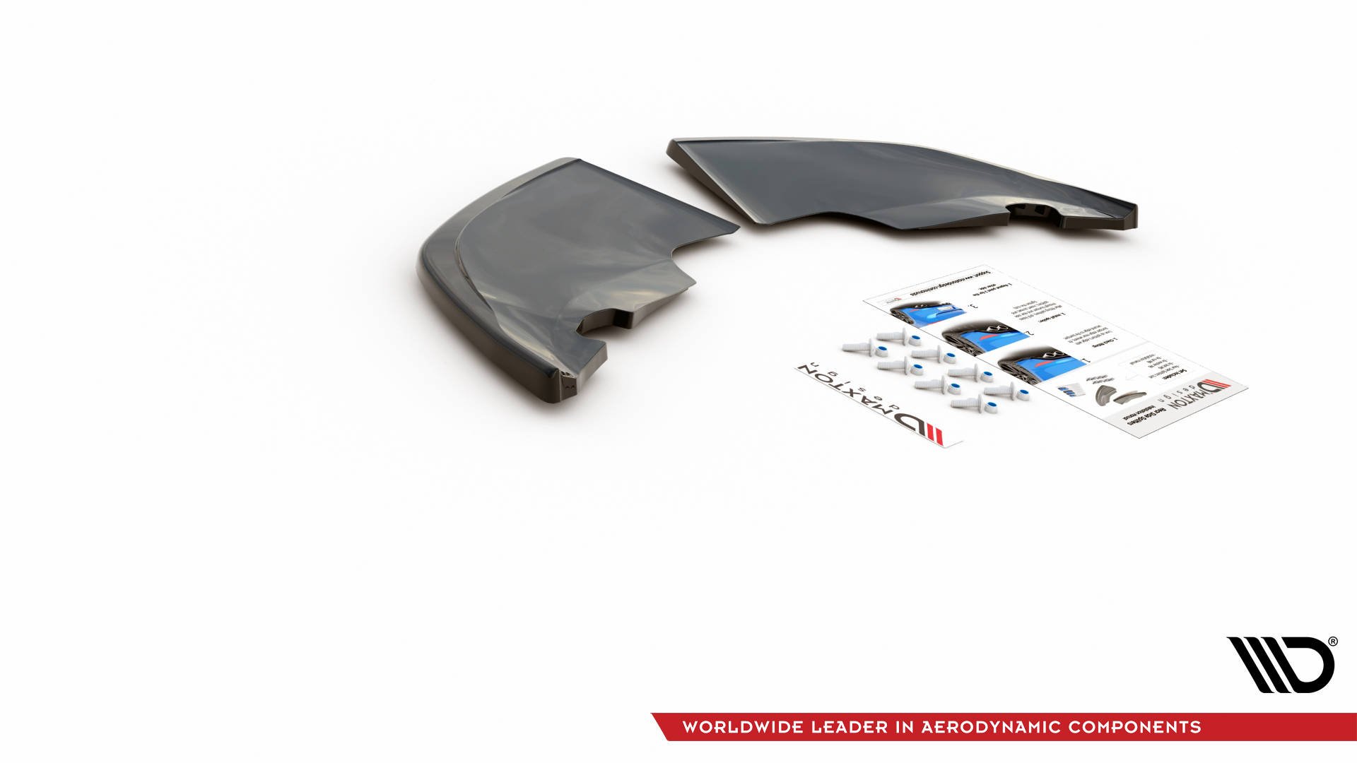 Rear Side Splitters Skoda Kamiq Mk1 - Image 7
