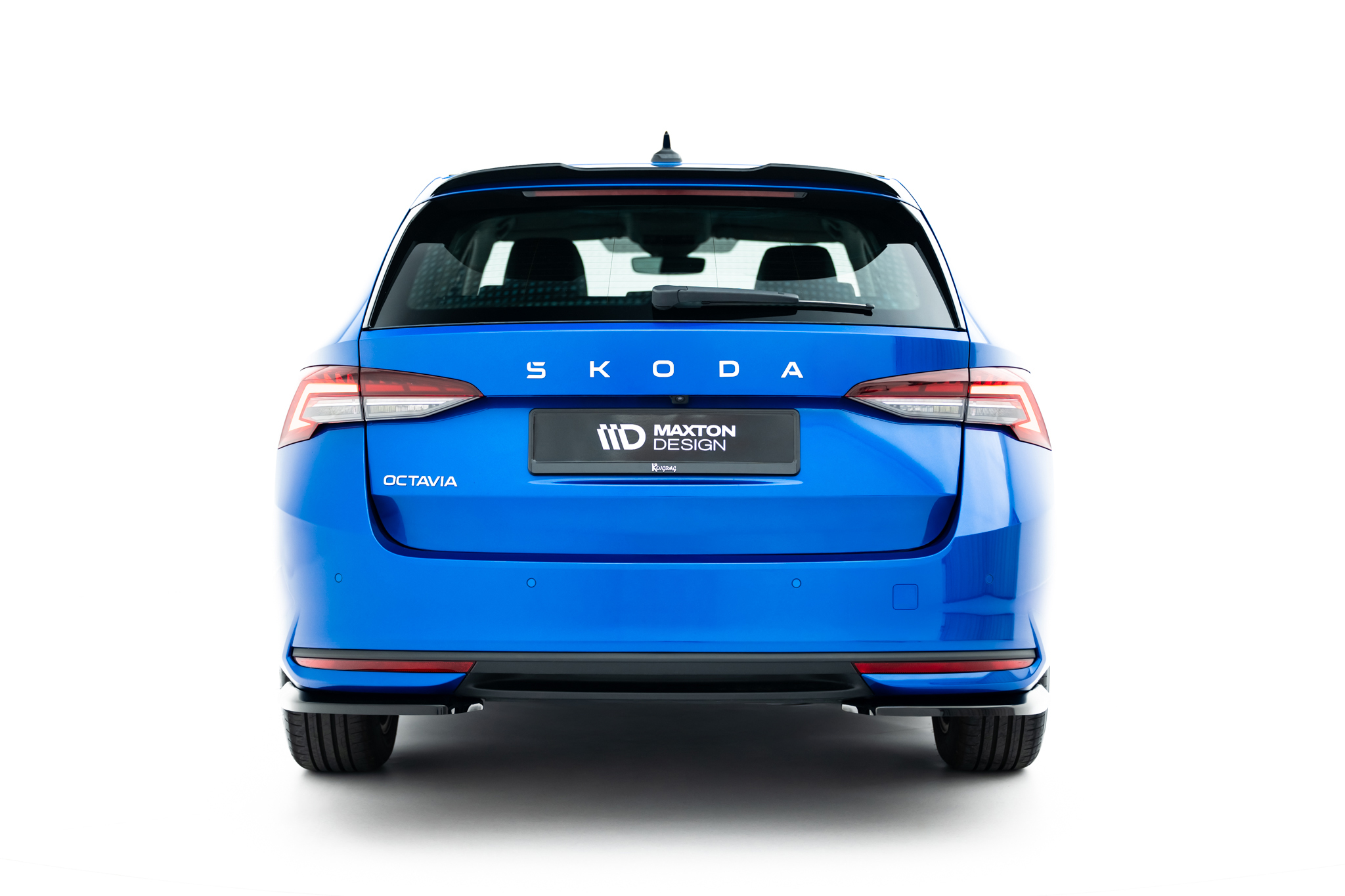 Rear Side Splitters Skoda Octavia Liftback / Combi Mk4 Facelift - Image 3