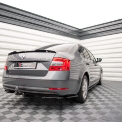 Rear Side Splitters Skoda Octavia Mk3 Facelift