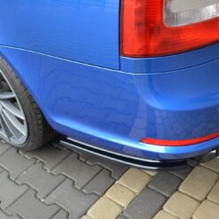 Rear Side Splitters Skoda Octavia RS Mk2 / Mk2 FL Sedan / Combi