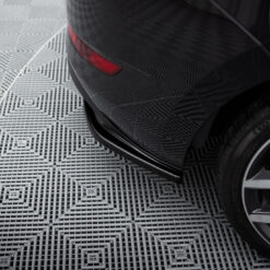 Alternative view of Rear Side Splitters Skoda Scala