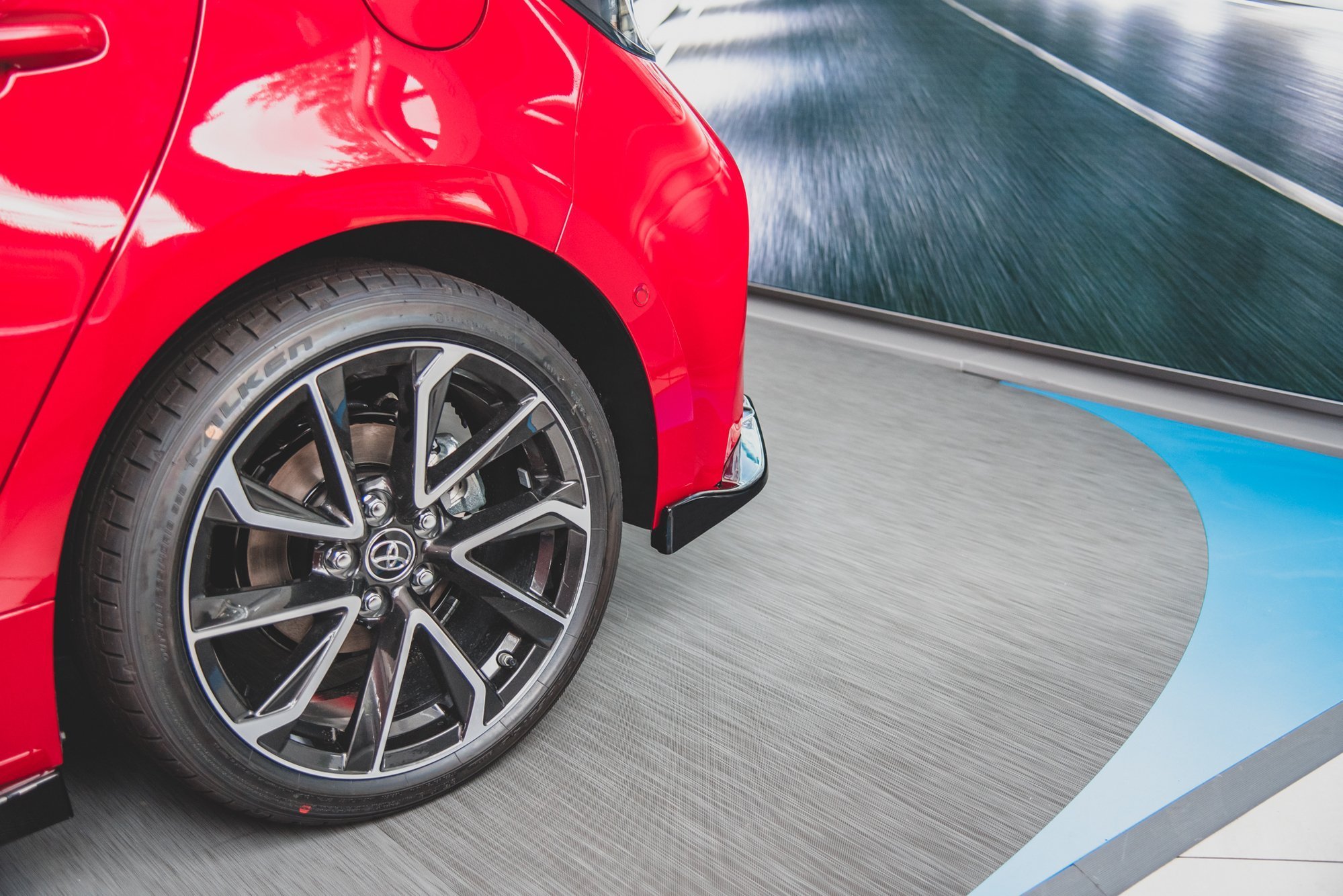 Rear Side Splitters Toyota Corolla XII Hatchback - Image 2