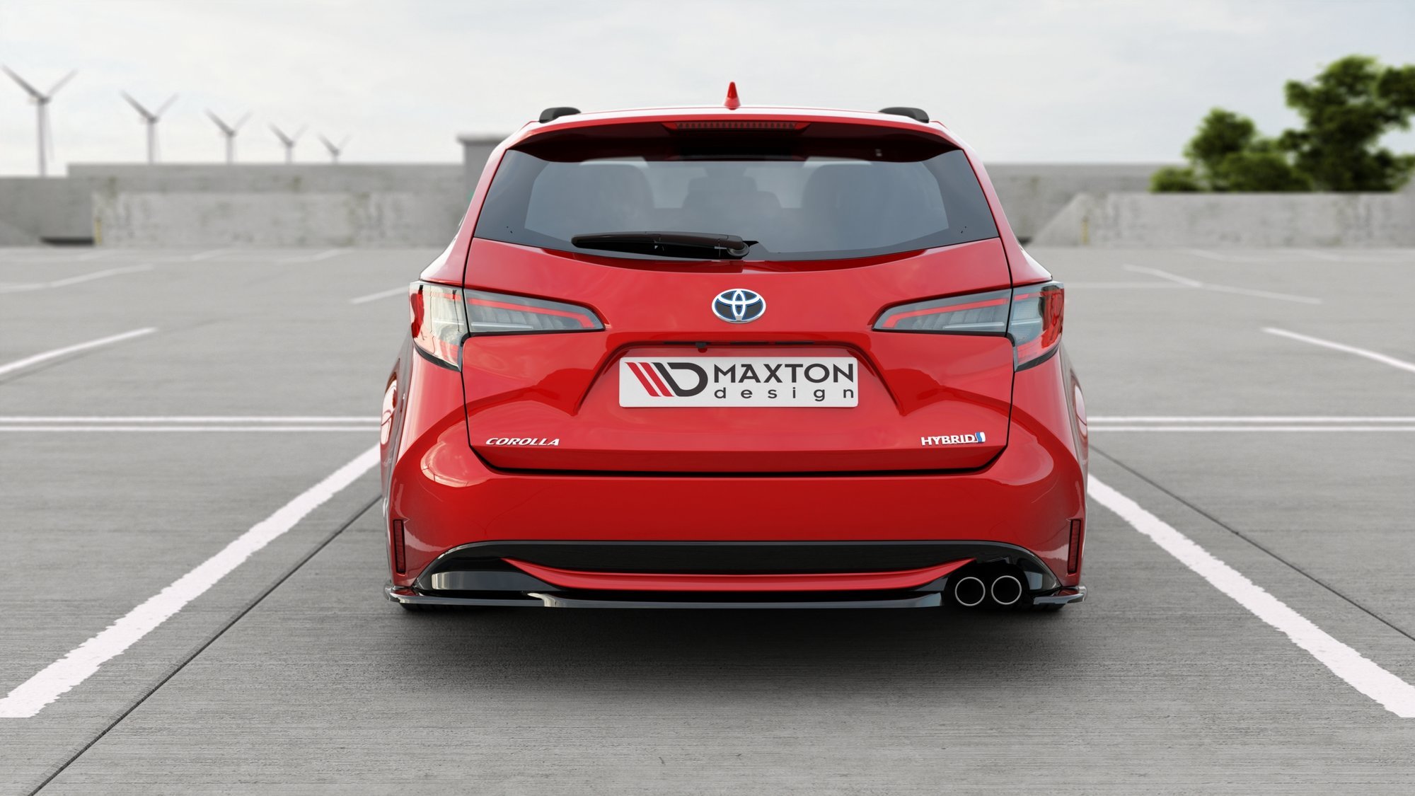 Rear Side Splitters Toyota Corolla XII Touring Sports - Image 2