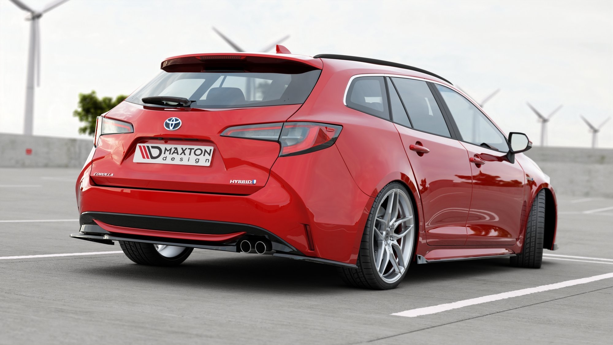 Rear Side Splitters Toyota Corolla XII Touring Sports - Image 5