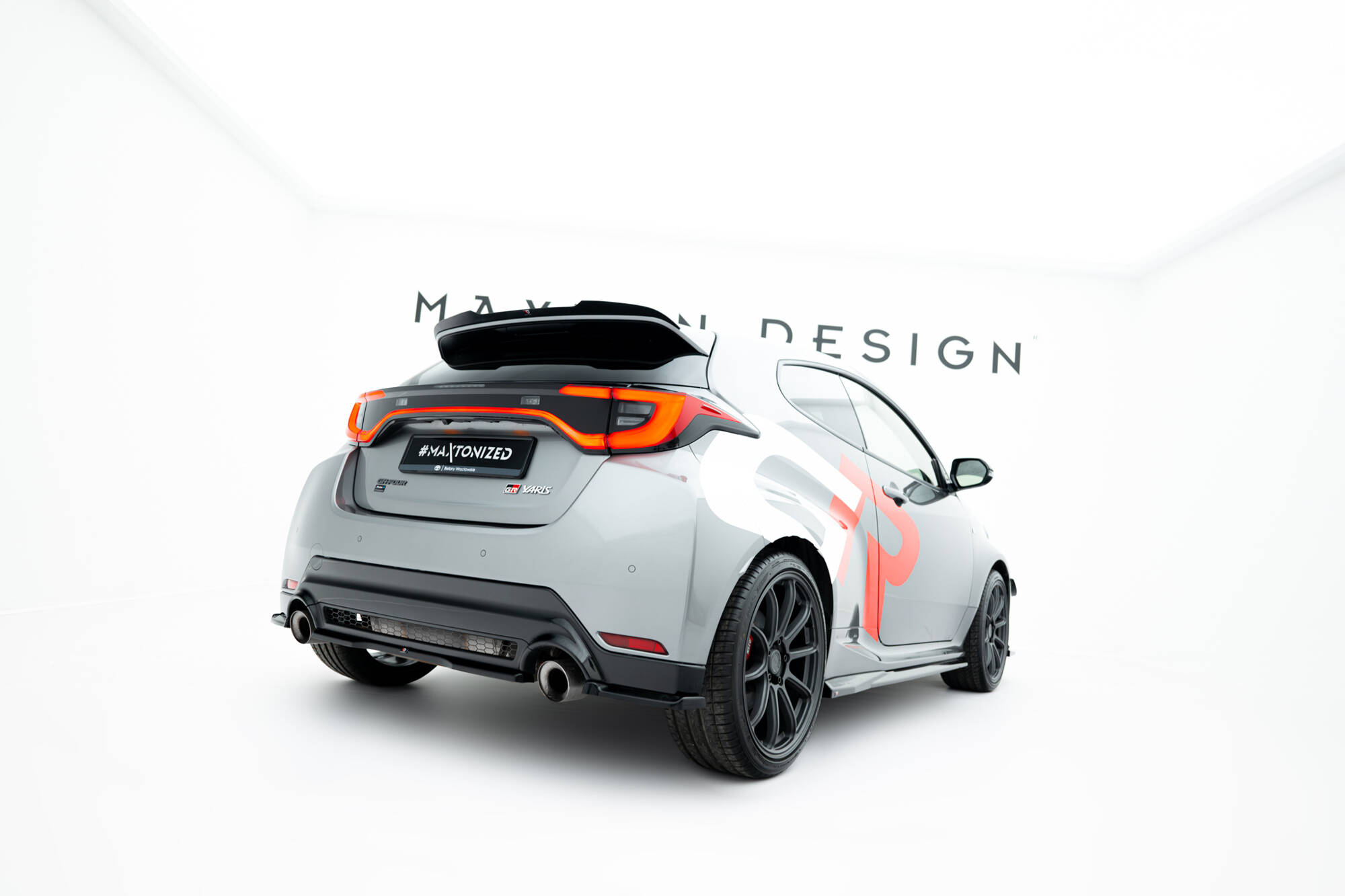 Rear Side Splitters Toyota GR Yaris Mk4 Facelift - Image 4